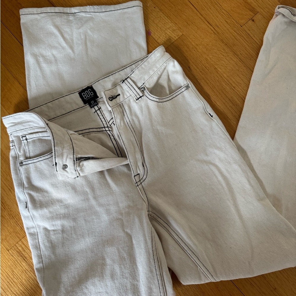 Urban Outfitters BDG Women's Cream Jeans